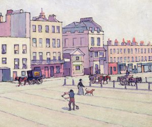 The Weigh House, Cumberland Market (c.1914) by Robert Polhill Bevan