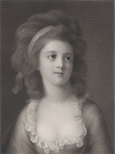 Half-length portrait of Sophie or Apollonia Helena Potocka as a young girl