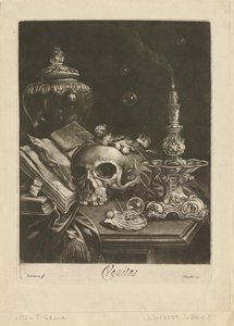 Vanitas Still Life, c.1685-88 by Robert Robinson