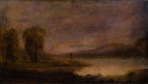 Landscape with Lake by Robert S. Duncanson