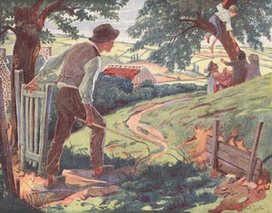 Children Scrumping Cherries