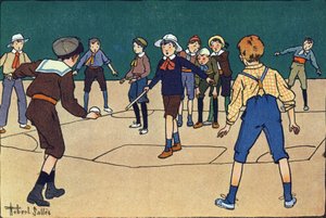 Theque (Team Game with Ball and Stick)