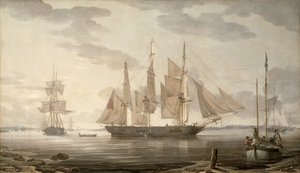 Ships in Harbour, 1805
