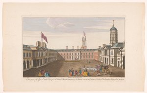 View of the Upper Castle Yard of Dublin Castle