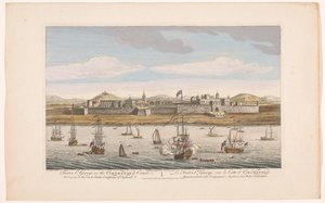 View of Fort Saint George in Madras (Settlements of the VOC)