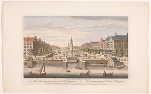 View of the Oudeschans in Amsterdam Seen from the IJ by Robert Sayer