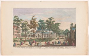 View of the Rotunda in Ranelagh Gardens, London by Robert Sayer