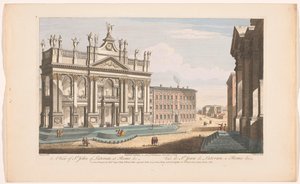 View of St. John of Lateran in Rome