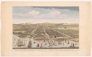 View of the City of Batavia by Robert Sayer