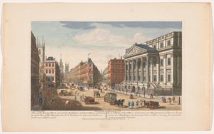 View of the Mansion House in London (London) by Robert Sayer
