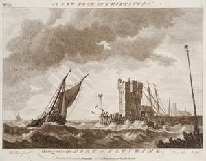 Going into the Port of Flushing by Robert Sayer