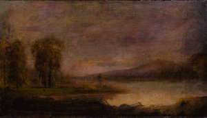 Landscape with Lake, 1864 by Robert Seldon Duncanson