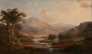 Scottish Landscape, 1871 by Robert Seldon Duncanson