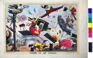 Going It By Steam by Robert Seymour