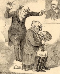 Phrenologist Amazed by Head of Patient by Robert Seymour