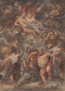 Bachanalia Scene by Robert Smirke