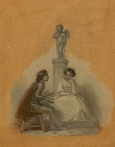 She Never Told Her Love, But Sat Like Patience on a Monument