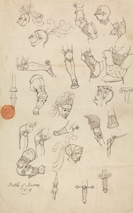 Studies for Armour by Robert Smirke