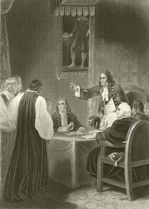 The Bishops Before the Privy Council 1688 by Robert Smirke