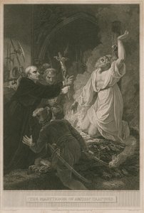 The martyrdom of Archbishop Cranmer by Robert Smirke