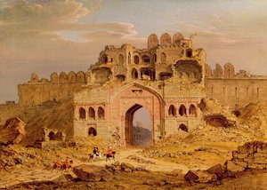 Inside the Main Entrance of the Purana Qila, Delhi by Robert Smith