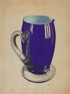 Cobalt Pitcher by Robert Stewart