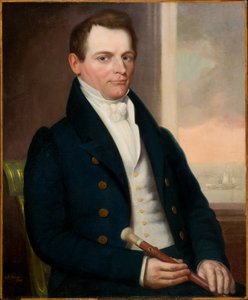Portrait of a Man 1830 by Robert Street
