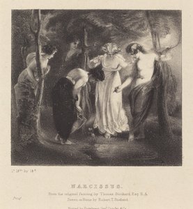 Narcissus by Robert T. Stothard after Thomas Stothard