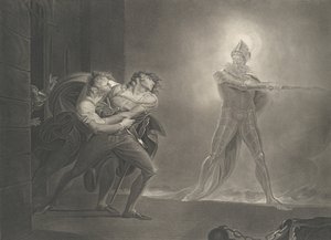 Hamlet, Horatio, Marcellus and the Ghost