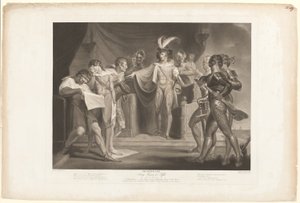 King Henry Condemning Cambridge, Scroop and Northumberland