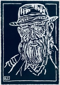 Rugged Bearded Man by Robert Thirtle