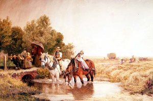 Haytime Between the Showers by Robert Thorne Waite