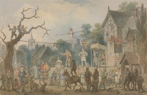 Mountebank, 1844 by Robert Turner