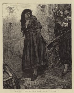 The End of the Commune, Execution of a Petroleuse