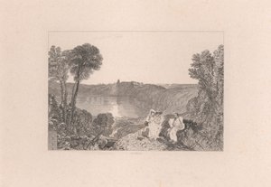 Lake Albano by Robert Wallis