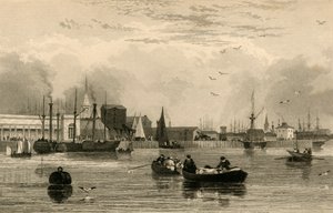 Liverpool, from the Mersey, No. III by Robert Wallis