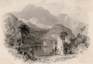 Pass of the Trossachs, Loch Katrine, Scotland by Robert Wallis