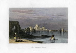 Taj Mahal, Agra, India, 19th Century