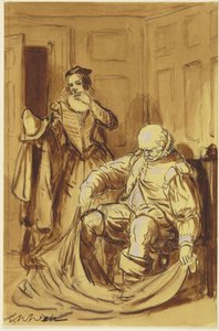 Falstaff and Mistress Ford (scene from the Merry Wives of Windsor, 4.2)