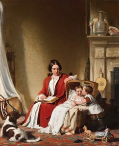 Mrs. Bradford Ripley Alden and her Children by Robert Walter Weir