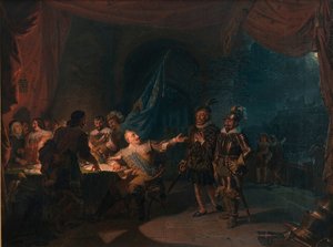 Gustav II Adolf of Sweden in Würzburg by Robert Wilhelm Ekman