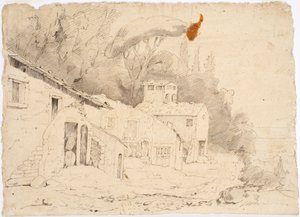 Italian Farmhouse by Robert Wilhelm Ekman