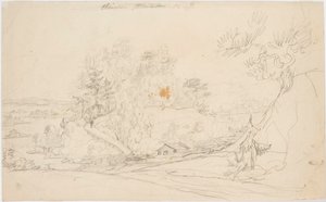 Landscape by Robert Wilhelm Ekman
