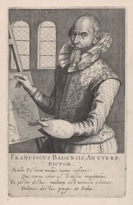 Portrait of Frans Badens by Robert Willemsz de Baudous
