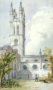 Church of St Michael, Cornhill, City of London, 1837 by Robert William Billings