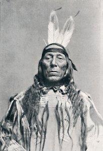 Full face view of a Sioux Indian, 1912