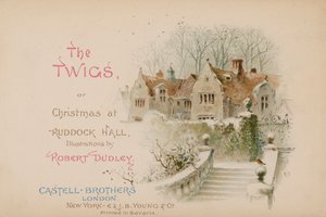 Illustration for The Twigs or Christmas at Ruddock Hall by Robert after Dudley