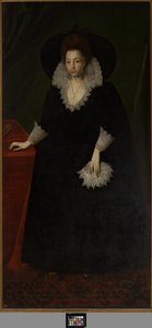 Frances Walsingham, wife of Sir Philip Sidney (c.1570-1632) by Robert the Elder (attr. to) Peake