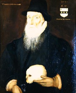 Sir Edward Grimston (1529-1610) as an Old Man by Robert the Elder Peake