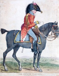 Sir George Prevost, British soldier and colonial administrator, Governor General of Canada